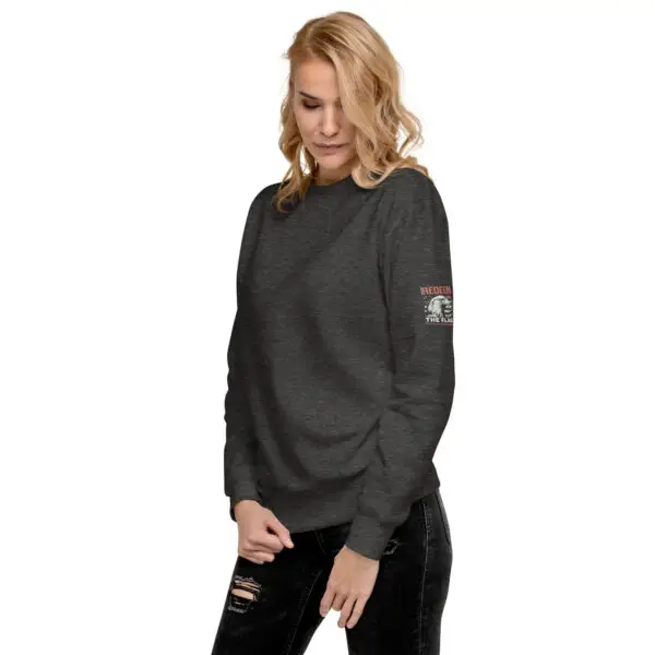 Patriotic T-Shirts unisex premium sweatshirt charcoal heather left front 671e95fa0c3c7