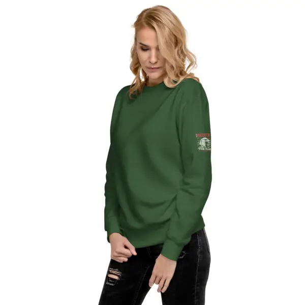 Patriotic T-Shirts unisex premium sweatshirt forest green left front 671e95fa1dbb1