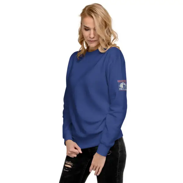 Patriotic T-Shirts unisex premium sweatshirt team royal left front 671e95fa10d37