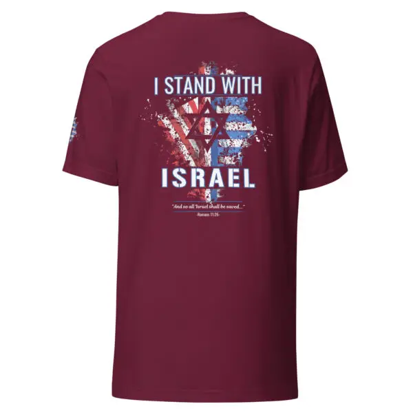 Patriotic T-Shirts unisex staple t shirt maroon back 6723a0ead20e9